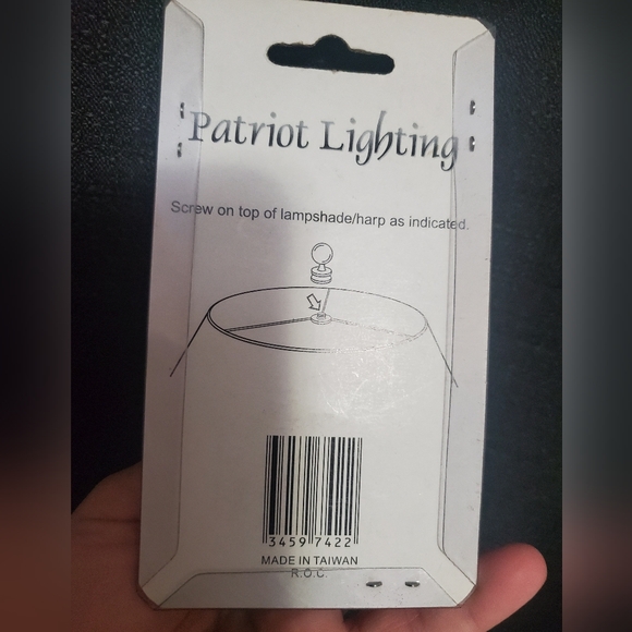 Lighthouse Brass Finial Lamp shade topper NIP - Picture 3 of 3